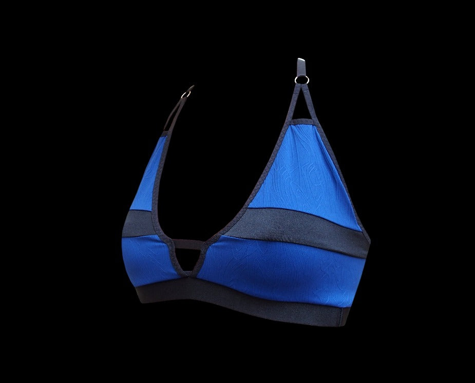 Blue Bralette